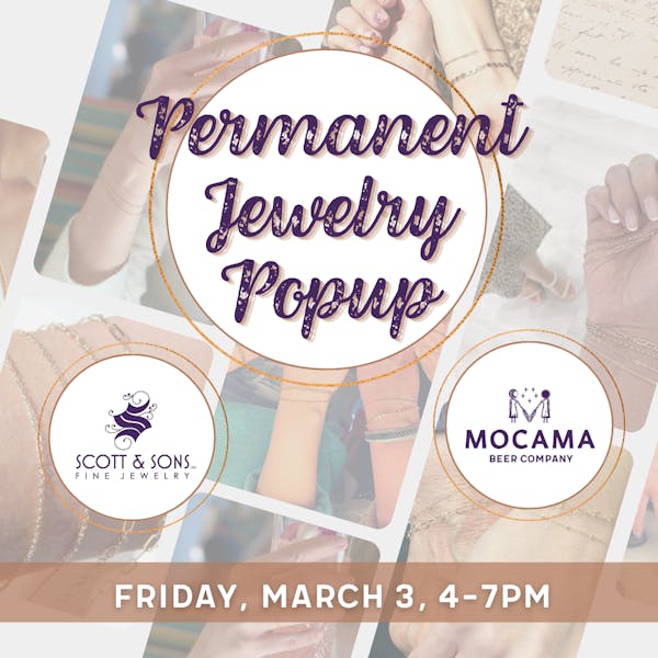 Permanent Jewelry Popup with Scott & Sons Fine Jewelry