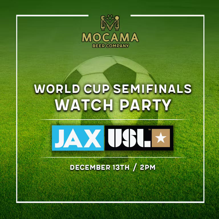 World Cup Semifinals Watch Party and JAXUSL Town Hall