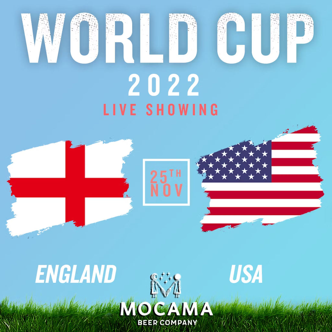 USA vs England ~ World Cup Watch Party @ Mocama
