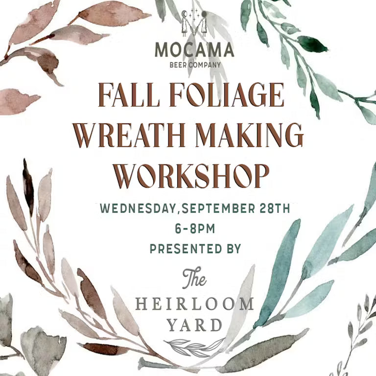 Wreath Making Workshop with Heirloom Yard
