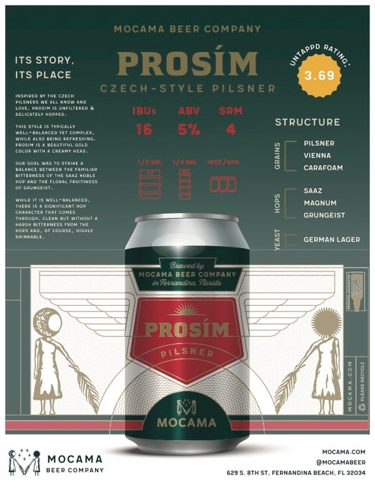 Prosim Czech-Style Pilsner Keg